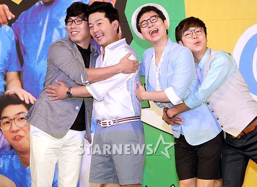 (맨좌측부터) 정태호, 김준호, 박성호, 홍인규 ⓒ사진=홍봉진 기자 