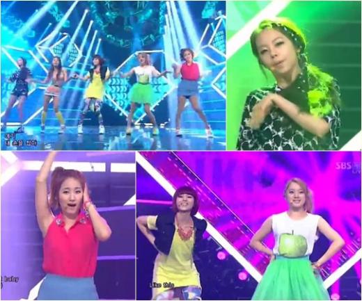 원더걸스 <화면캡처=SBS '인기가요'>