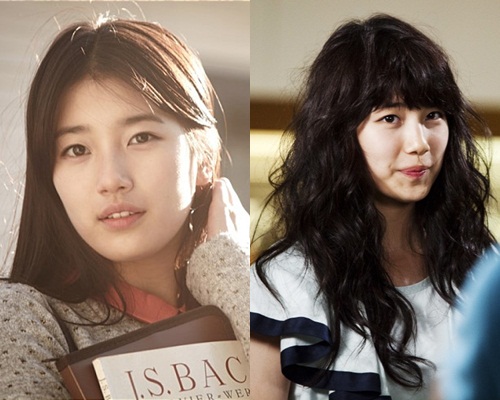 '건축학개론'(왼쪽)과 '빅'의 수지 