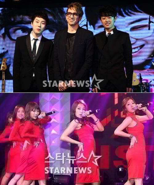 버스커버스커(위)와 씨스타 ⓒ스타뉴스