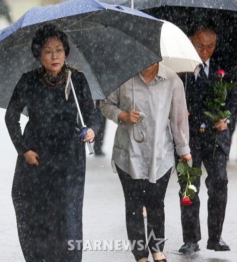 고 박용하 유가족 ⓒ사진=이동훈 기자 