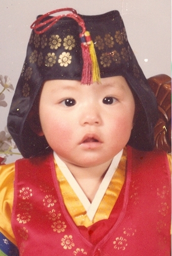 민효린의 돌사진 <사진제공=스타폭스>
