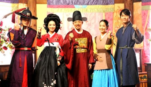 사진 왼쪽부터 '닥터진'의 김재중, 이소연, 이범수, 박민영, 송승헌 <사진제공=MBC>