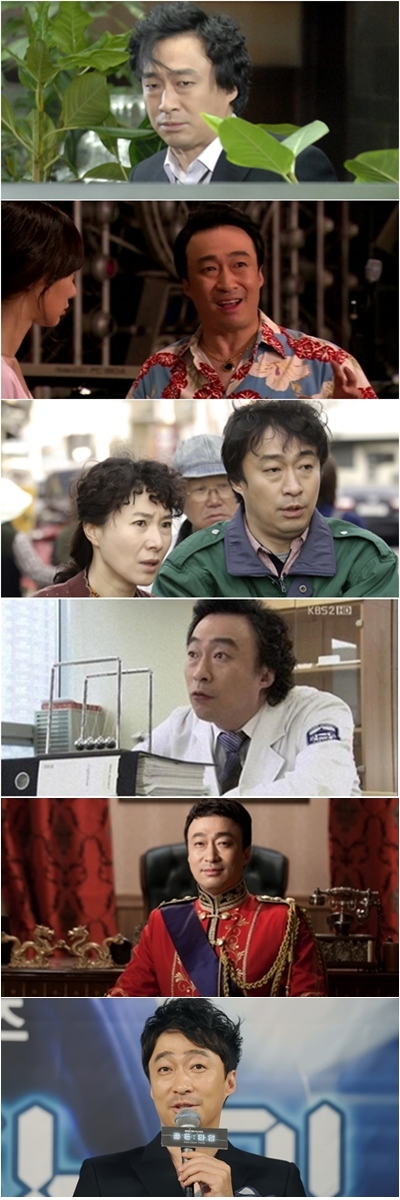 사진 위부터 드라마 '파스타', '글로리아', '내 마음이 들리니', '브레인', '더킹 투하츠', '골든타임'의 이성민