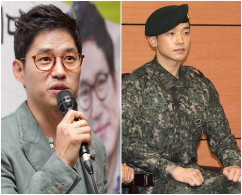 배우 유준상, 가수 겸 배우 정지훈 ⓒ이기범 기자