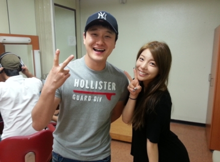 (왼쪽부터)김원효,에일리ⓒ사진=김원효 트위터