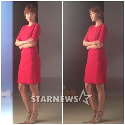 스타뉴스에 단독으로 공개된 여전히 예쁜 미모와 몸매의 배우 한지혜 
