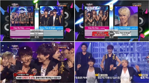<사진=KBS 2TV '뮤직뱅크' 방송화면 캡처>