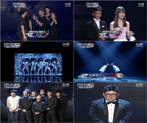 '코갓탤2' 톱6<사진=tvN 방송화면 캡처>