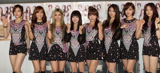 티아라 일본 부도칸 공연 기자회견 <사진제공=코어콘텐츠미디어>