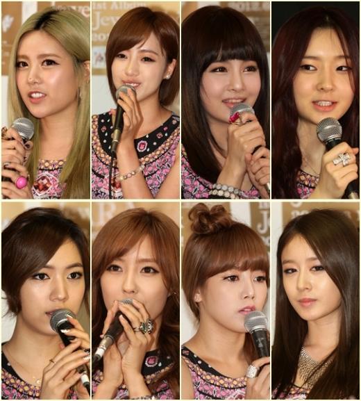 티아라 일본 부도칸 공연 기자회견 <사진제공=코어콘텐츠미디어>