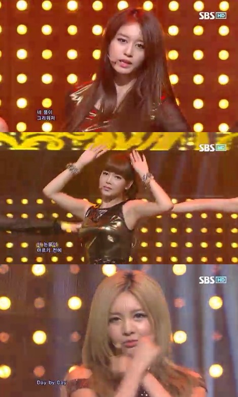 티아라 <사진=sbs '인기가요'>