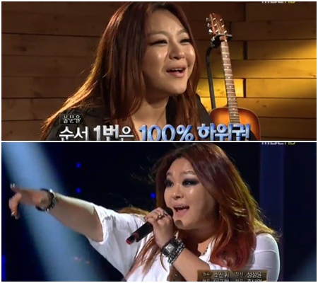 MBC '우리들의 일밤-나는 가수다2' 방송화면 