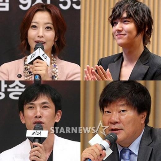 '신의'의 김희선 이민호 김종학PD 유오성(왼쪽 위부터 시계방향) ⓒ사진=이기범 기자 leekb@