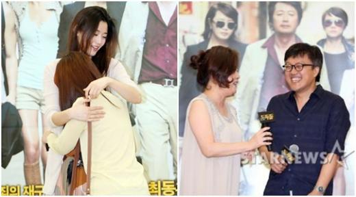 배우 전지현 김해숙 최동훈 감독(왼쪽부터) ⓒ임성균 기자