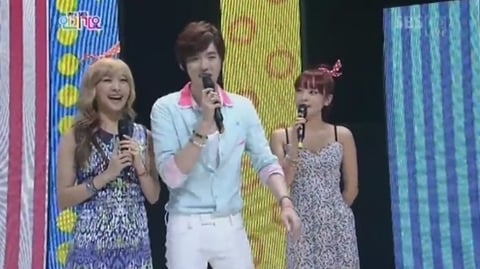 니콜 이종석 구하라(왼쪽부터) <사진=SBS '인기가요'>