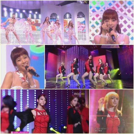 카라 <화면캡처=MBC '쇼! 음악중심'>