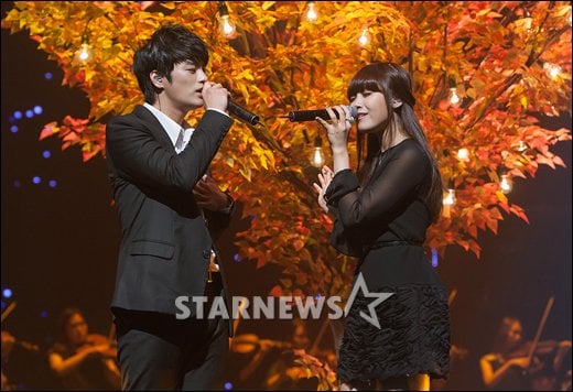 서인국(왼쪽)과 정은지 ⓒ사진=이동훈 기자