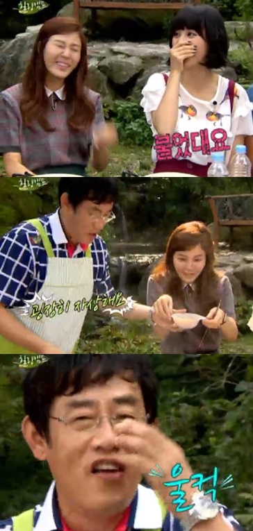 <화면캡처= SBS 토크쇼 '힐링캠프, 기쁘지 아니한가'>