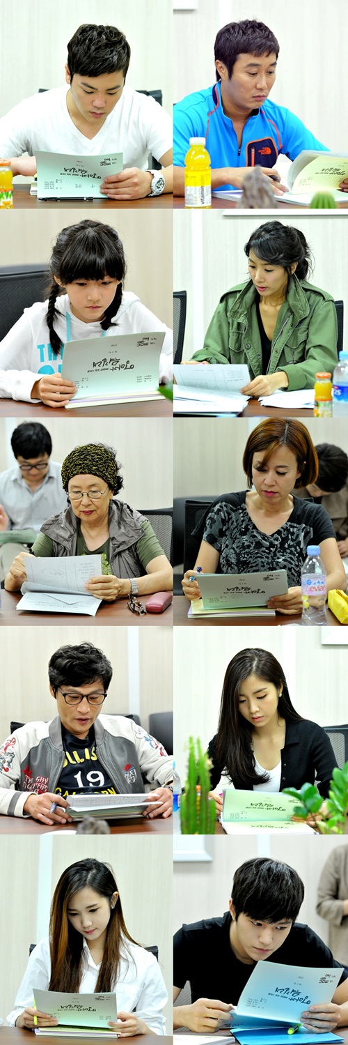 사진 왼쪽 위부터 아래로 구자명, 김병만, 김새론, 기서형, 나문희, 박미선, 김정학, 서이안, 유아라, 엘