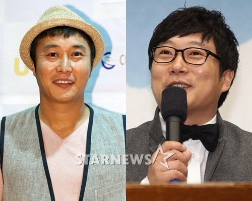 김병만(왼쪽)과 이수근 ⓒ스타뉴스
