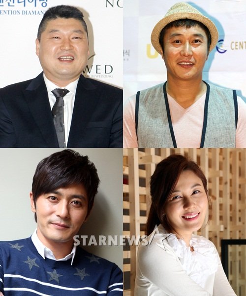 강호동 김병만 김하늘 장동건 (왼쪽위부터 시계방향)ⓒ스타뉴스
