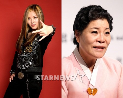 가디스 은지(왼쪽, 이동훈 기자)와 박술녀 한복 디자이너 ⓒ스타뉴스