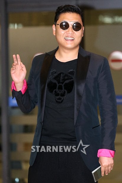 싸이 ⓒ인천국제공항=이기범 기자