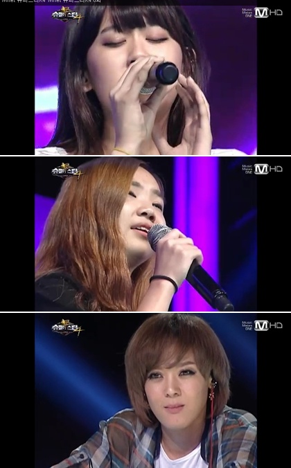 '슈스케4' 이지혜, 박다영과 막상막하..'톤 승리' | 스타뉴스