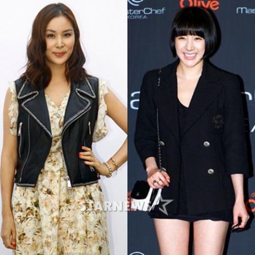 (왼쪽부터) 배우 고소영, 가수 서인영 ⓒ스타뉴스
