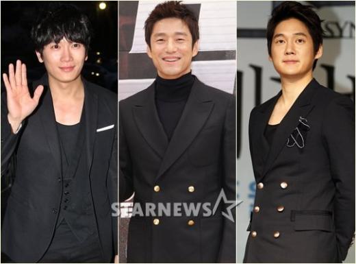 (왼쪽부터) 지성, 지진희, 송창의 ⓒ사진=스타뉴스 