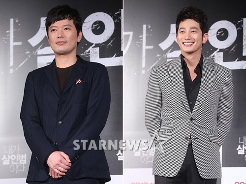 정재영(좌) 박시후(우)ⓒ이기범 기자