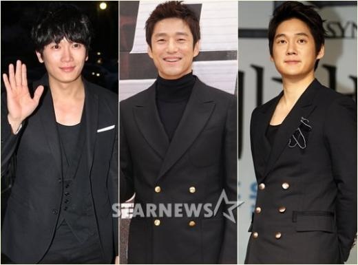 (왼쪽부터) 지성, 지진희, 송창의 ⓒ사진=스타뉴스 