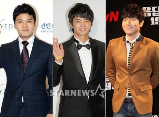 (왼쪽부터) 전현무, 서인국, 이시언 ⓒ사진=홍봉진 기자, 장문선 인턴기자, 이기범 기자 