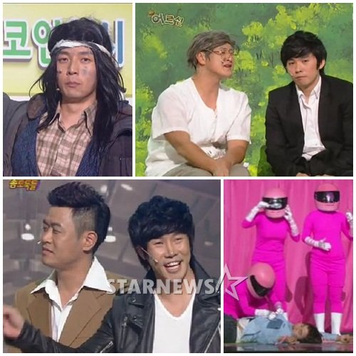 '거지의 품격', '어르신', '핑크레이디', '좀도둑들' (왼쪽 위부터 시계방향)