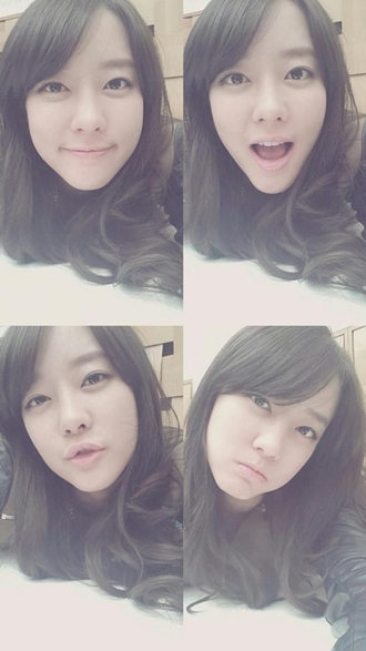 <사진= 고우리 트위터>