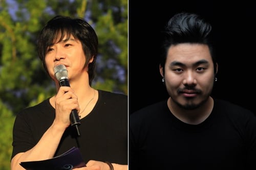 장호일(왼쪽)과 케이준 