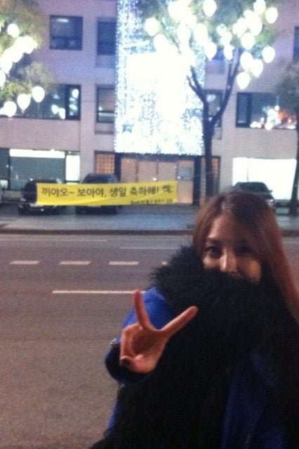 <사진=보아 트위터>