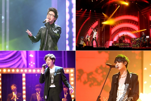 '슈퍼스타K4'의 톱4 홍대광, 딕펑스, 정준영, 로이킴(좌측 맨 위부터 시계방향) <사진제공=엠넷>