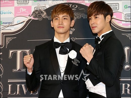 동방신기의 최강창민(왼쪽)과 유노윤호 ⓒ스타뉴스