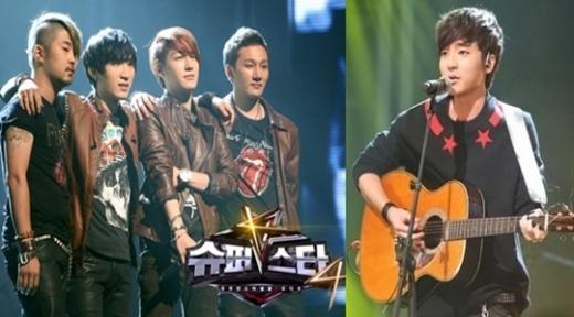Mnet '슈퍼스타'K4' 톱2 딕펑스(왼쪽)와 로이킴 <사진제공=CJ E&M> 