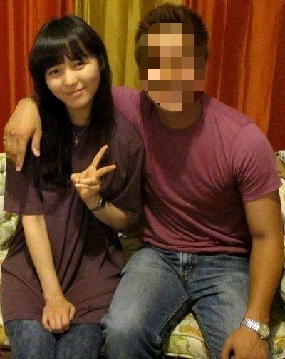 선예(왼쪽)와 남자친구 <사진출처=인터넷 커뮤니지>