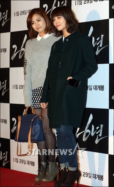 예은(왼쪽)과 선예 ⓒ스타뉴스