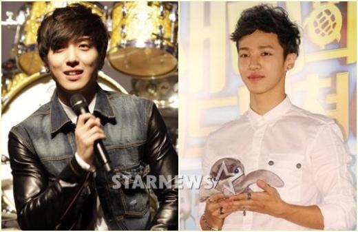 씨앤블루 정용화(왼쪽)와 비스트 이기광 ⓒ사진=스타뉴스 