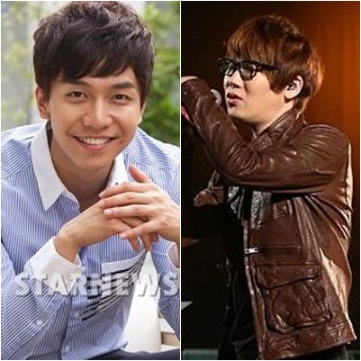 이승기(왼쪽)와 넬 ⓒ스타뉴스