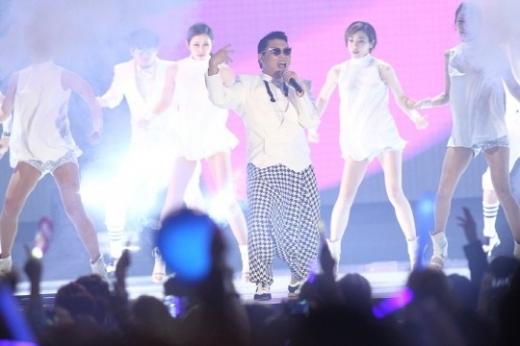 2012 MAMA 당시 싸이의 '강남스타일' 공연 모습 <사진=엠넷>