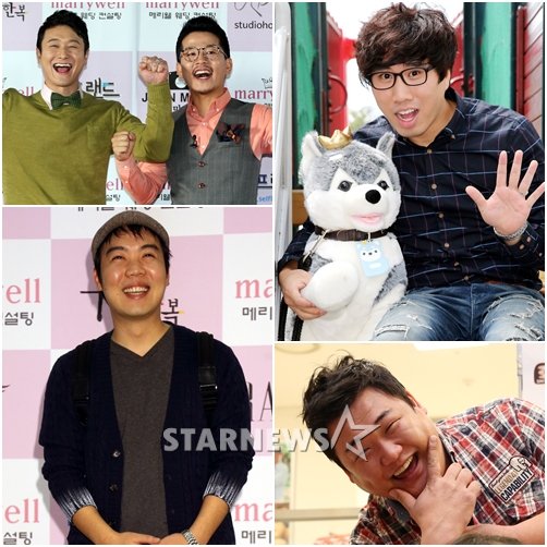 김원효 김준호 정태호 김준현 황현희(좌측 맨 위부터 시계방향으로)ⓒ스타뉴스