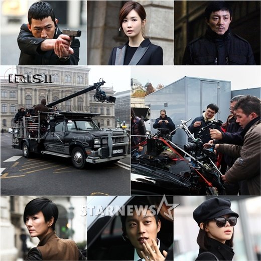 '아이리스2' 촬영현장 <사진제공=태원엔터테인먼트>