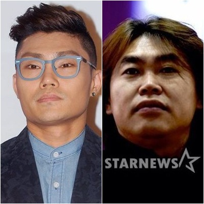 김범수(왼쪽)과 고 홍종명
