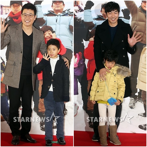 김성주(왼쪽사진 왼쪽) 이종혁 (오른쪽 사진 위) ⓒ임성균 기자